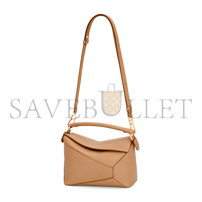 L0ew* small puzzle edge bag in soft grained calfskin a510p60x30 (24*16.5*10.5cm)